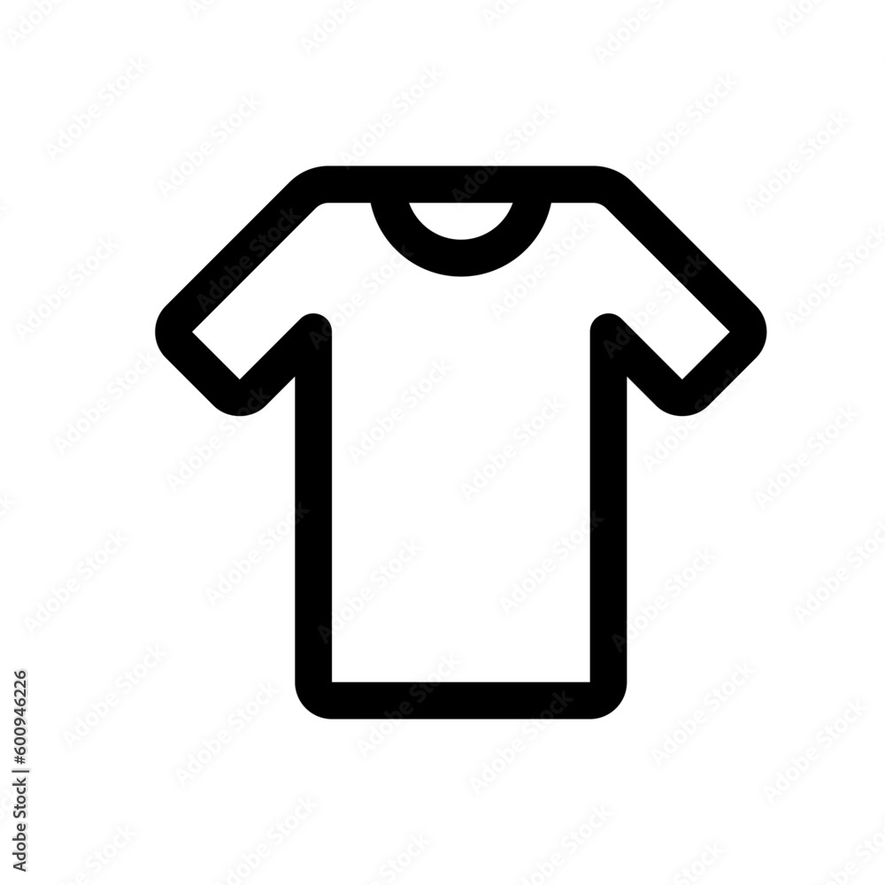 Editable t-shirt vector icon. Clothing, fashion, apparel. Part of a big icon set family. Perfect for web and app interfaces, presentations, infographics, etc Editable t-shirt vector icon. Clothing, fashion, apparel. Part of a big icon set family. Perfect for web and app interfaces, presentations, infographics, etc