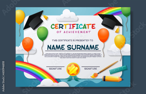 Children Certificate Template