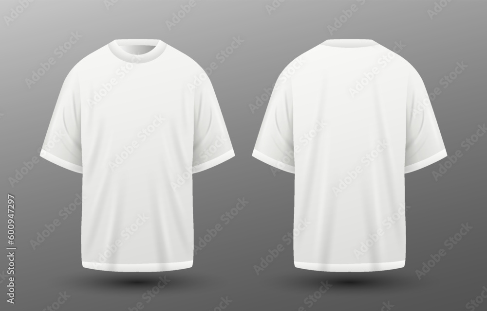 3D T Shirt White Mockup 3D T Shirt White Mockup