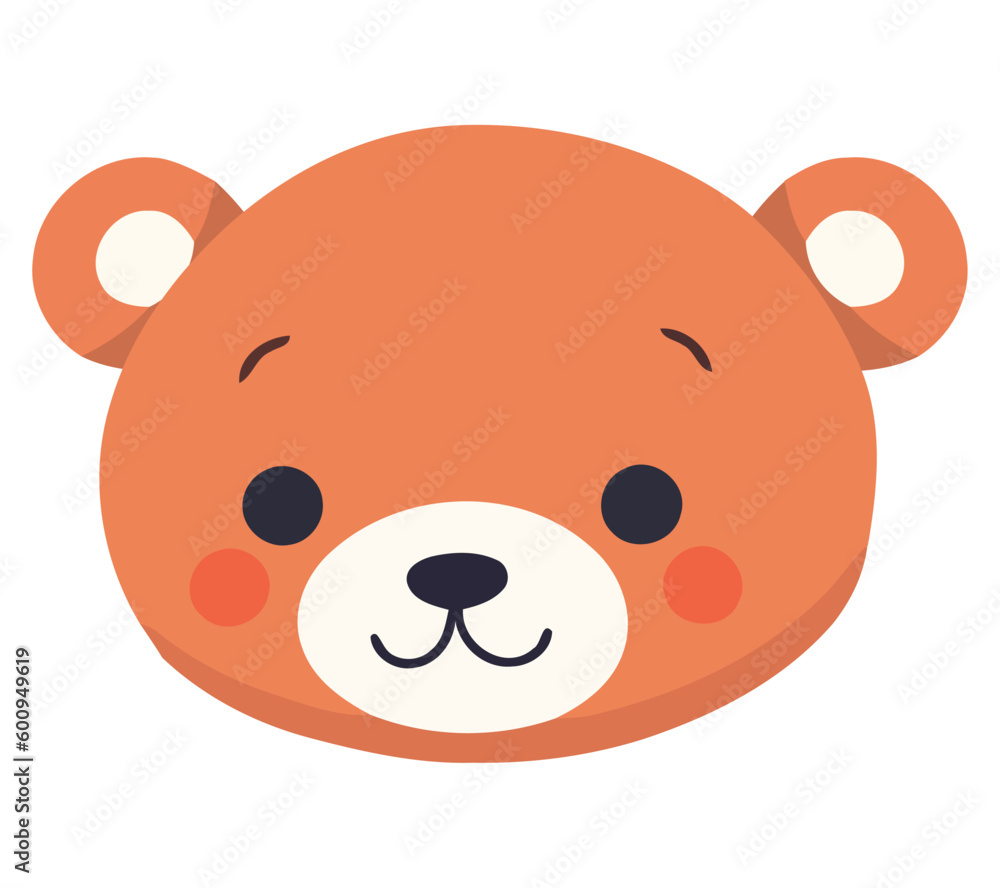Cheerful teddy bear Cheerful teddy bear