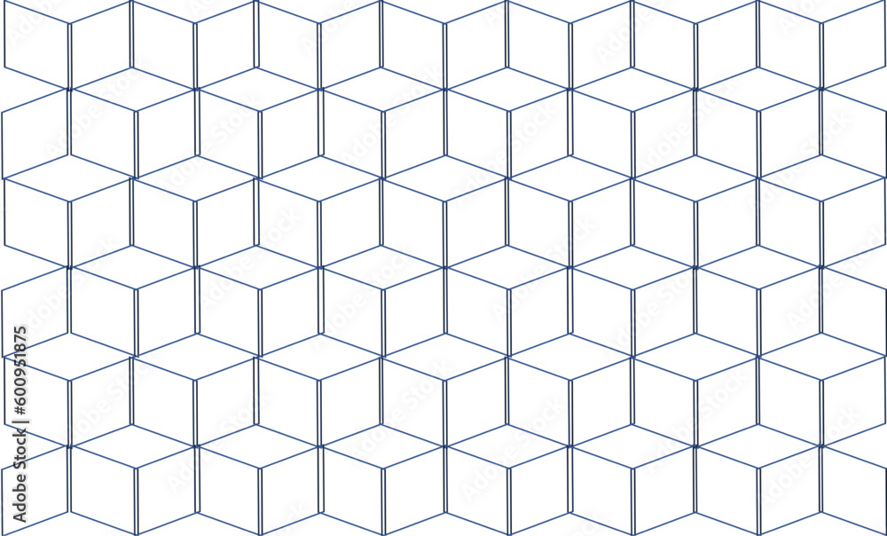 wave of white cubic block shape illustration background, replete, repeat pattern of fabric design wave of white cubic block shape illustration background, replete, repeat pattern of fabric design