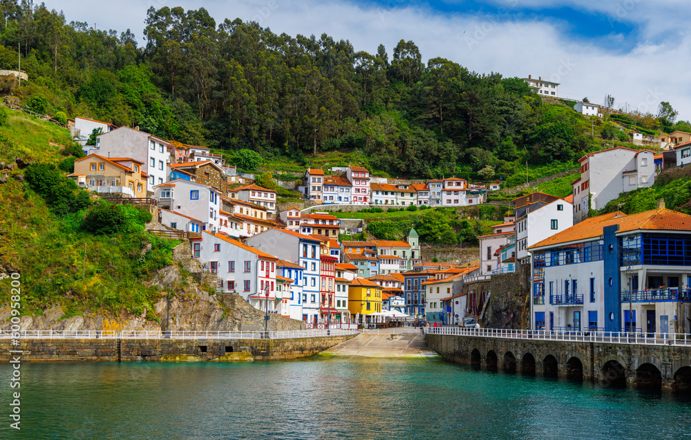 Cudillero fishing village, Asturias, Spain