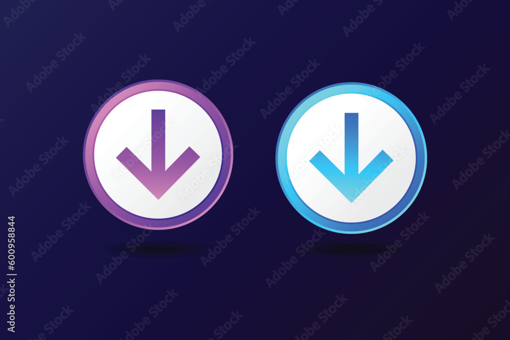 Arrow, down, downgrade icon Arrow, down, downgrade icon