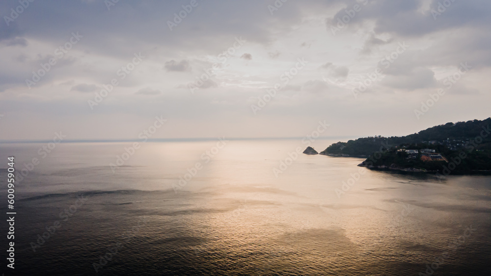 Obraz premium View point, Saphan Hin, near the sea, clear sky, Phuket, Thailand