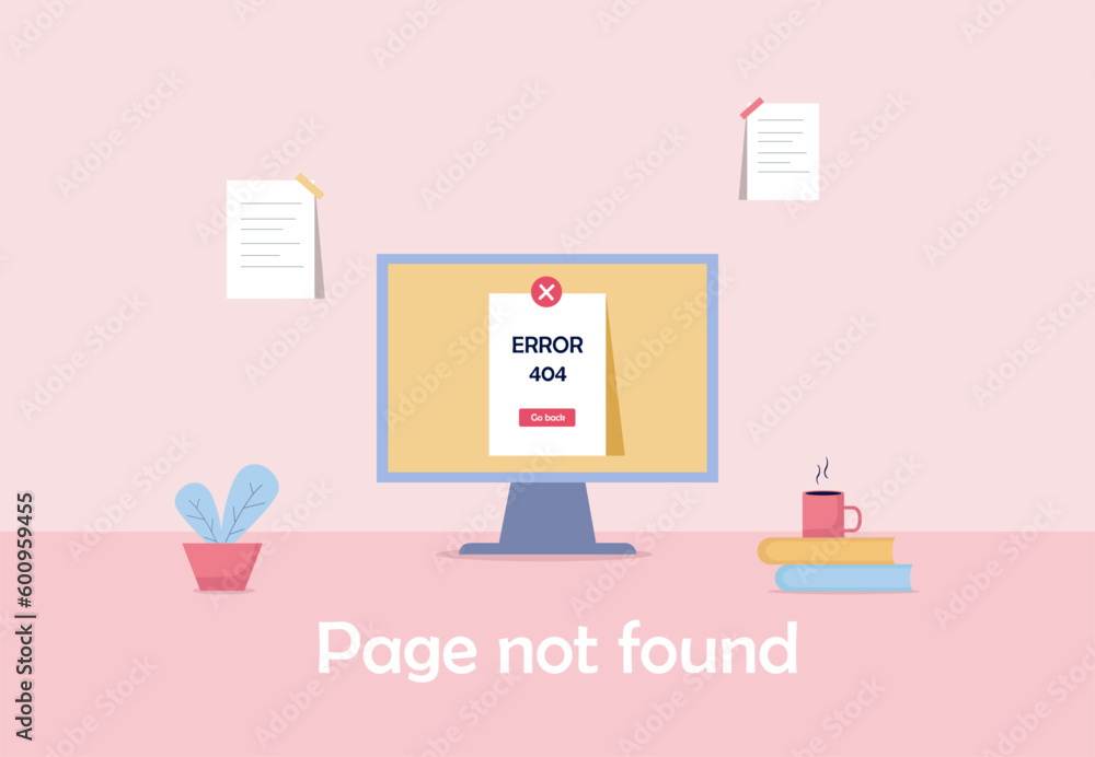404 error. Page not found. Vector illustration 404 error. Page not found. Vector illustration