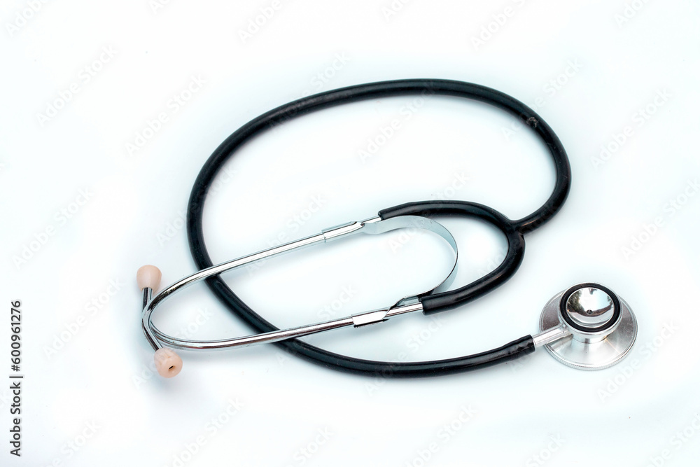 healthstethoscope monitor isolated white background healthstethoscope monitor isolated white background