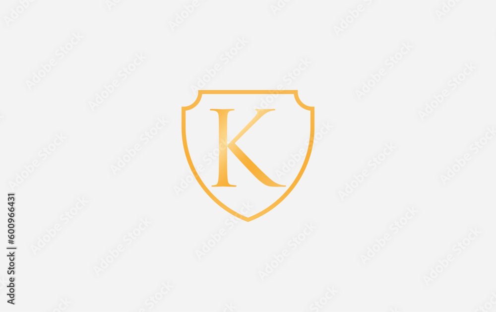 Protection Lettering Shield letter and protection vector logo for security and technology ...