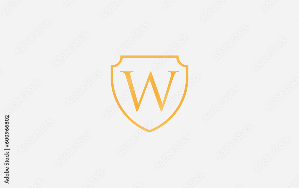 Shield letter and protection vector logo for security and technology company with the letters and alphabets