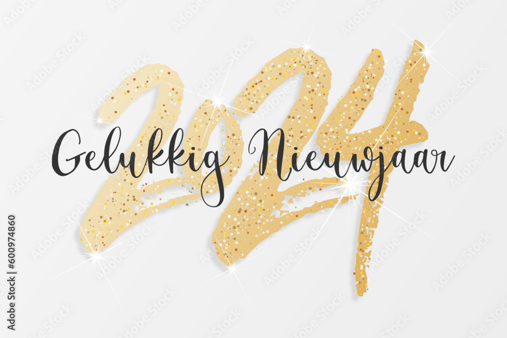 2024 - gelukkig nieuwjaar 2024 2024 - gelukkig nieuwjaar 2024