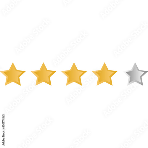 3D Star Rating 