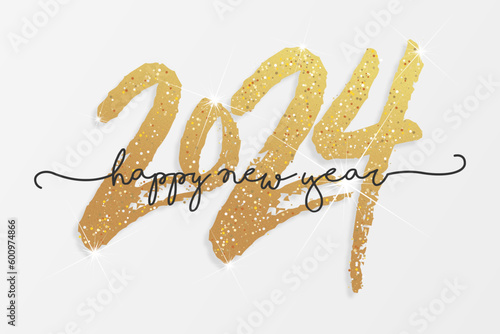 2024 - happy new year - best wishes 2024 background
