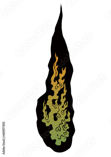 浮世絵　火の玉　その4
