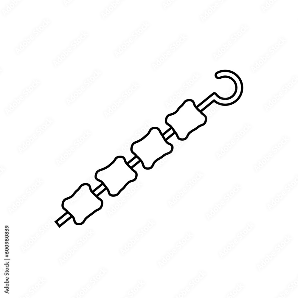 BBQ vector icon. Grill illustration sign. Barbecue symbol. BBQ vector icon. Grill illustration sign. Barbecue symbol.