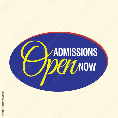 admission open text box for social media banner design