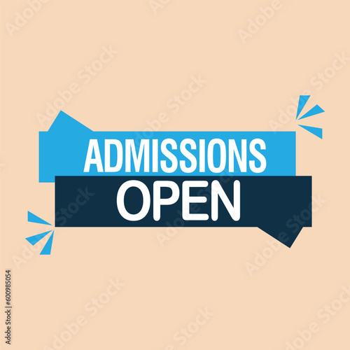 admission open text box for social media banner design