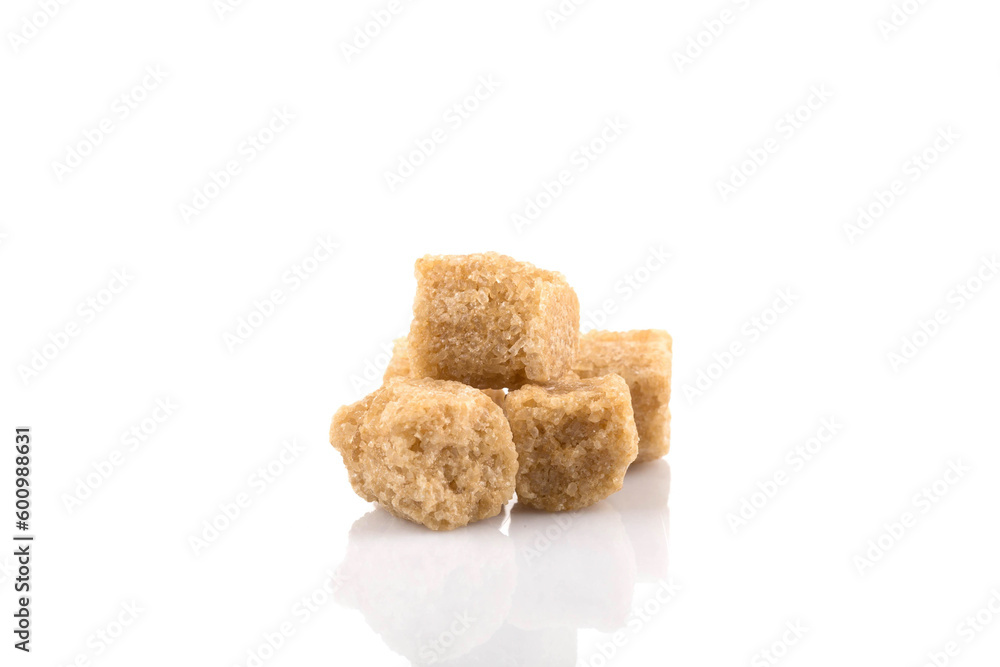 Brown cane sugar cubes Brown cane sugar cubes
