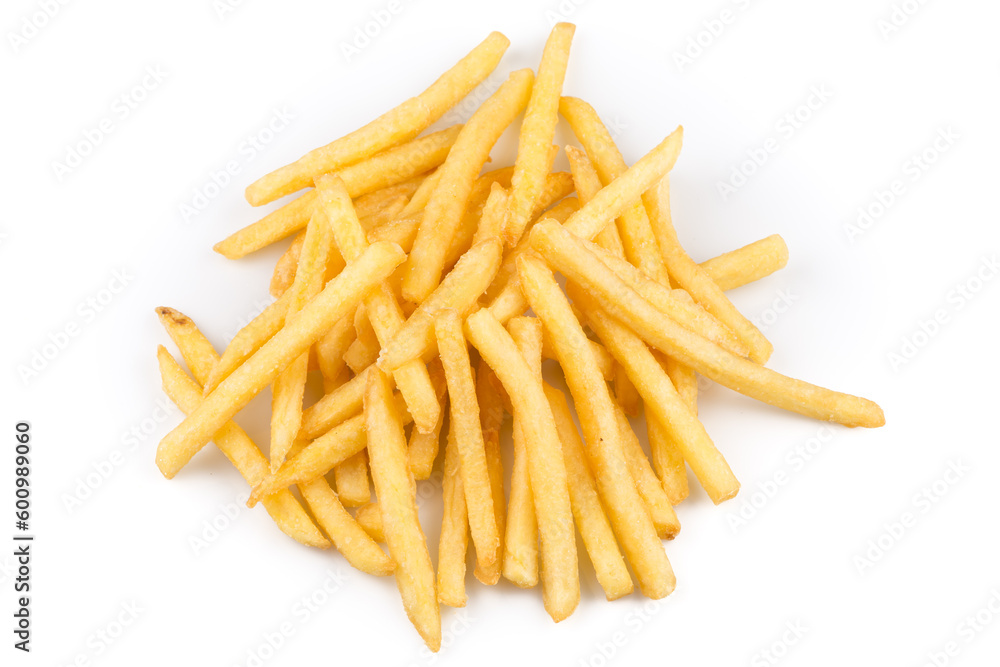 french fries isolated french fries isolated