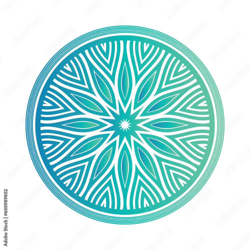 Beautiful arabesque pattern Mandala Design background vector template Beautiful arabesque pattern Mandala Design background vector template