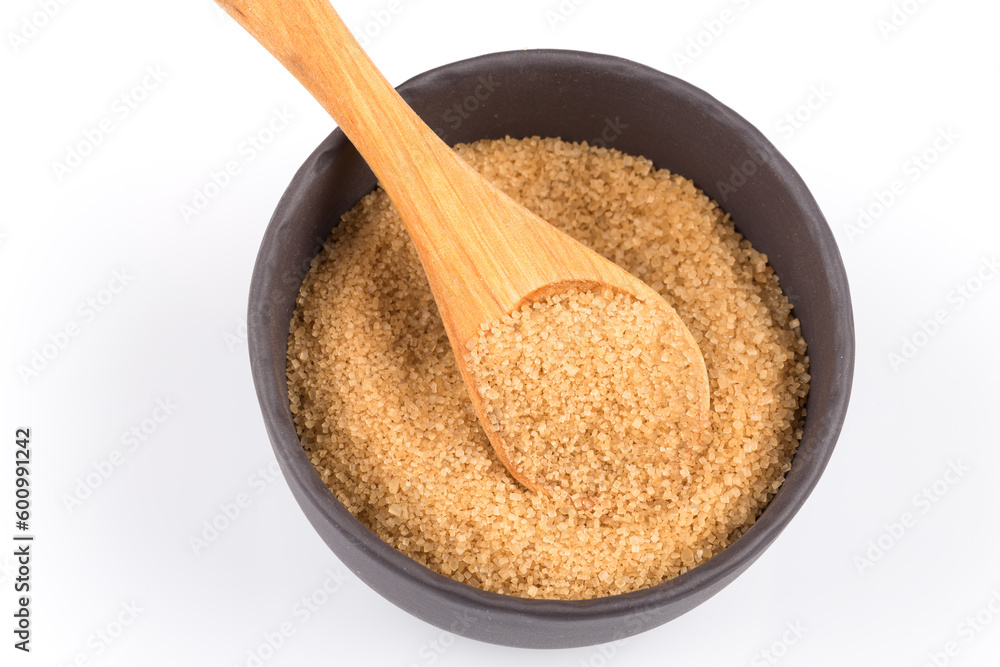 brown sugar in a dark bowl brown sugar in a dark bowl