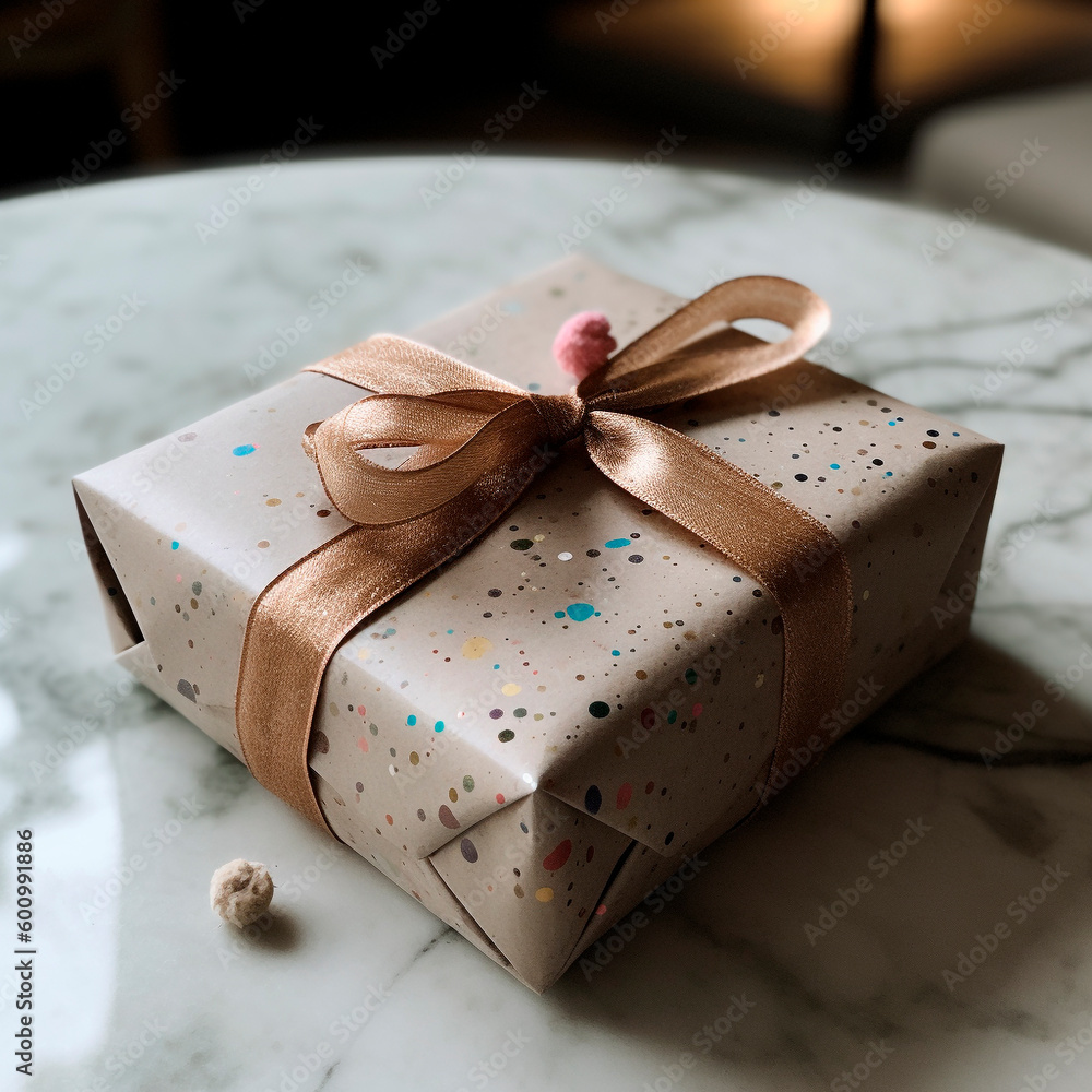 gift box with ribbon gift box with ribbon