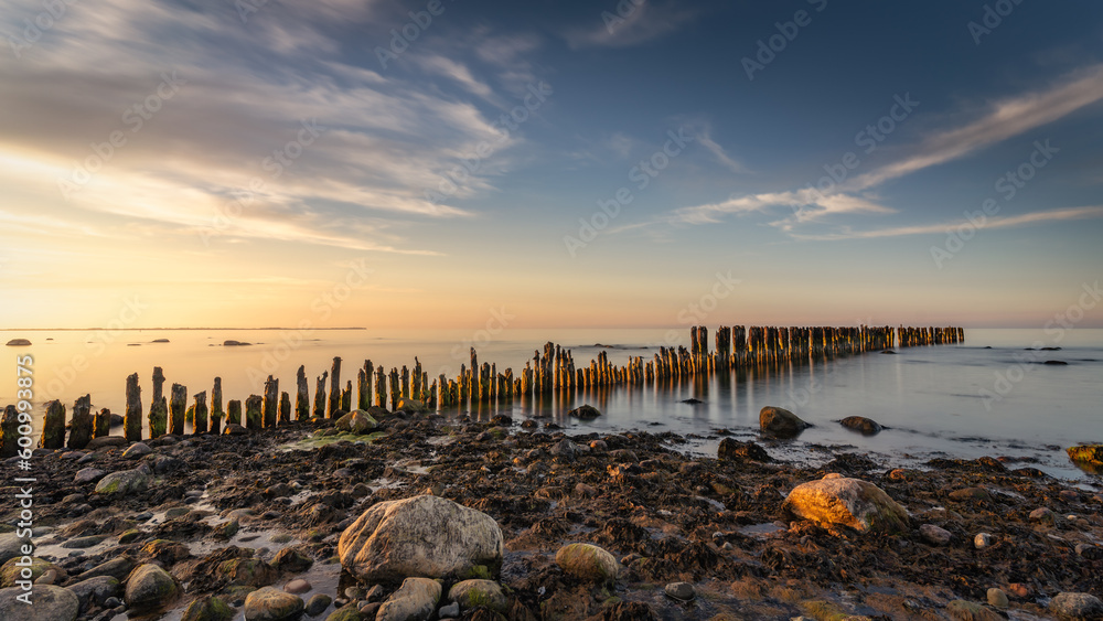 Fototapeta premium Steilküste in Glowe 