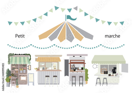 イベント系素材：fPetite_marché_マルシェ