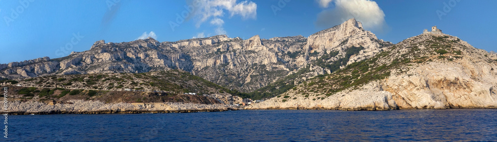Le parc national des Calanques entre Marseille et Cassis