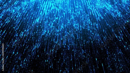 Beautiful Abstract Blue Background Animation