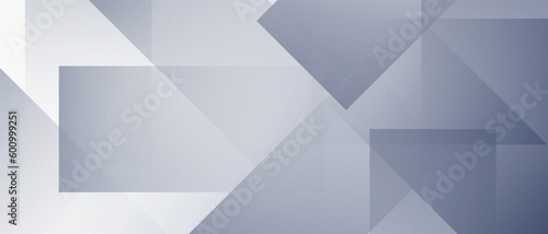 Abstract and geometric, white and blue background