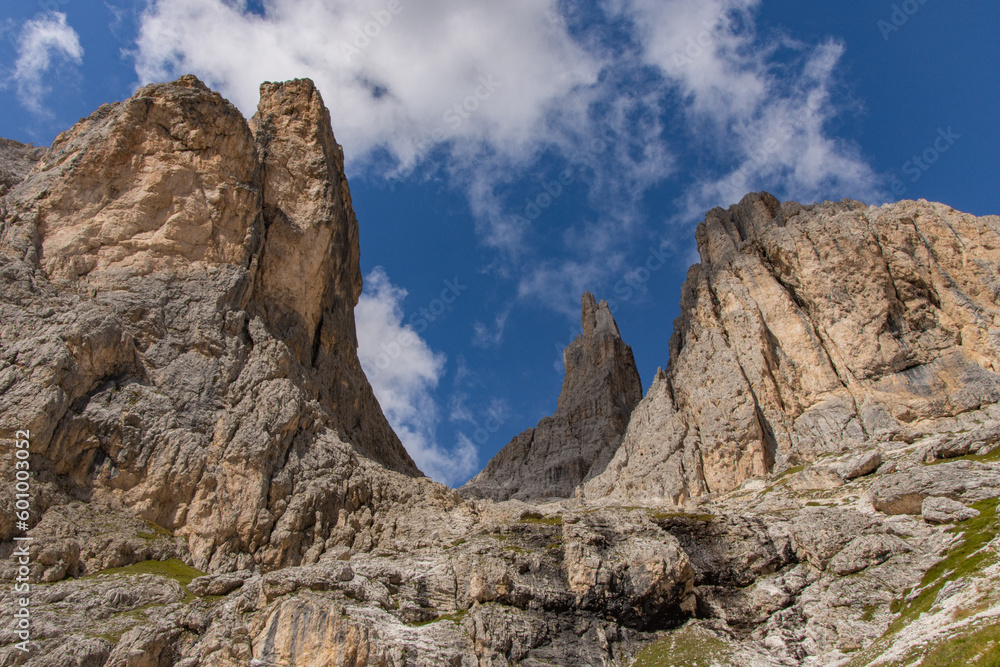 Fototapeta premium Torri del Vajolet, Trentino