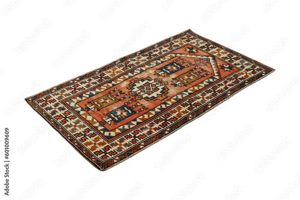 hand-woven, decorative wool Turkish carpet hand-woven, decorative wool Turkish carpet