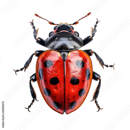 Fotografering ladybug insect bug beetle ladybirds transparent background cutout - generative a
