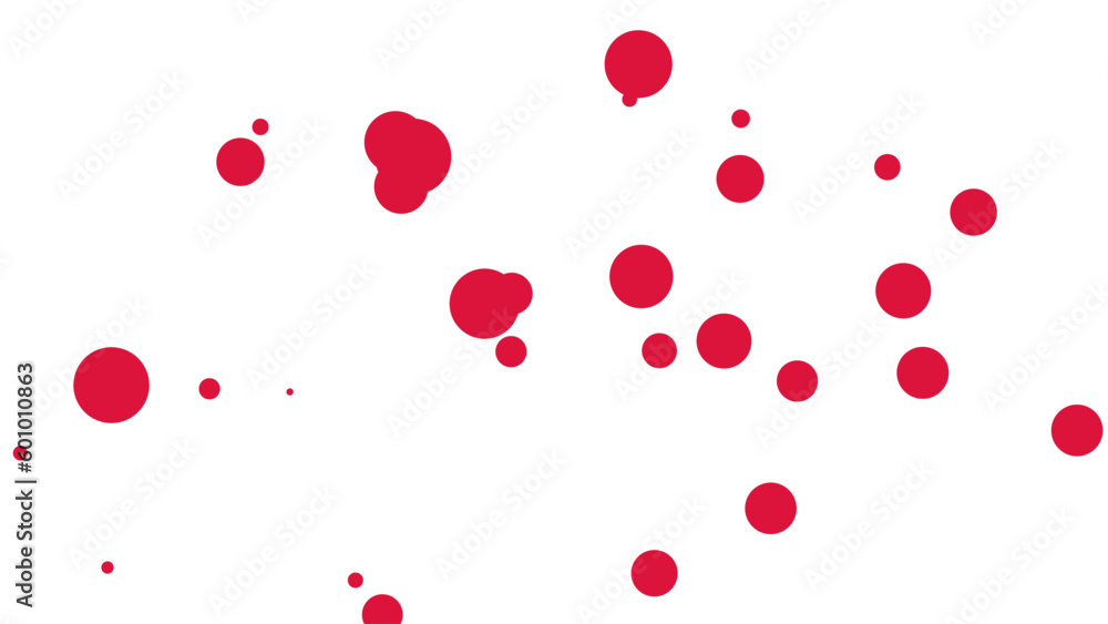blood drops crimson red shapes pattern over white useful as a background