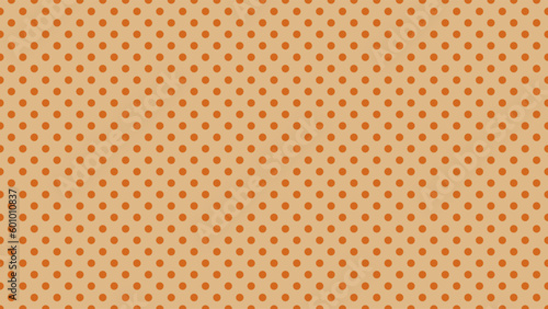 chocolate brown colour polka dots pattern over burly wood brown useful as a background