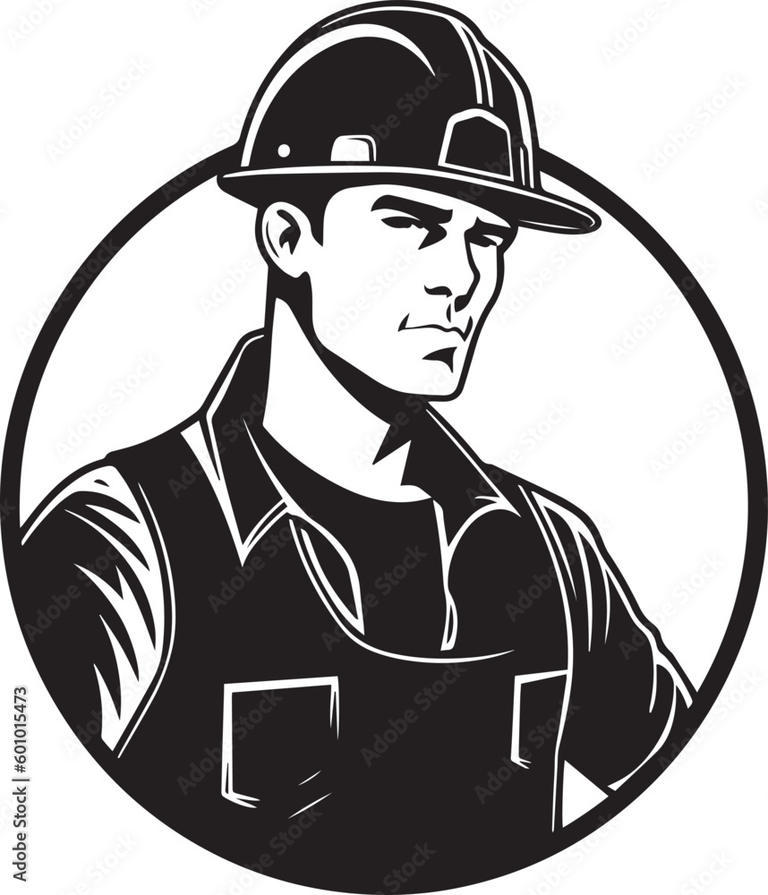 Builder man logo, Builder man icon, vector illustration, SVG
Builder man logo, Builder man icon, vector illustration, SVG