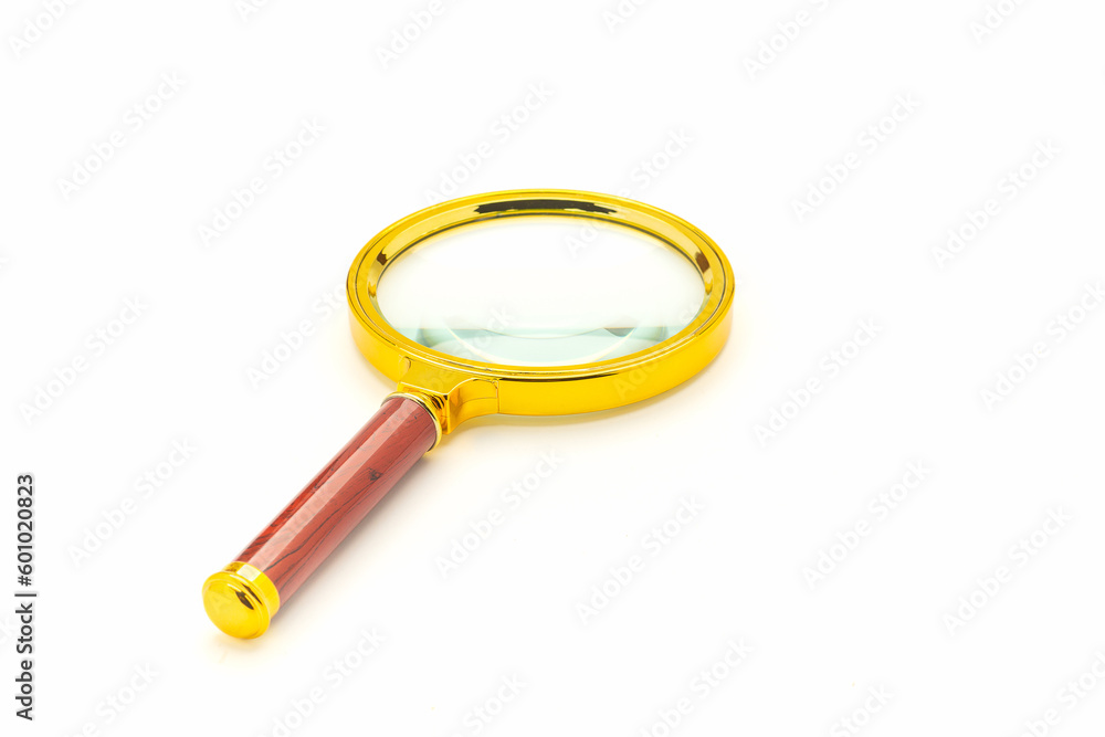 Magnifying glass isolated on a white background Magnifying glass isolated on a white background