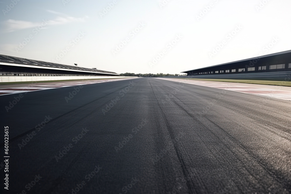 Speeding into the Sunset: The Perfect Setting for a Thrilling Race created with Generative AI technology Speeding into the Sunset: The Perfect Setting for a Thrilling Race created with Generative AI technology