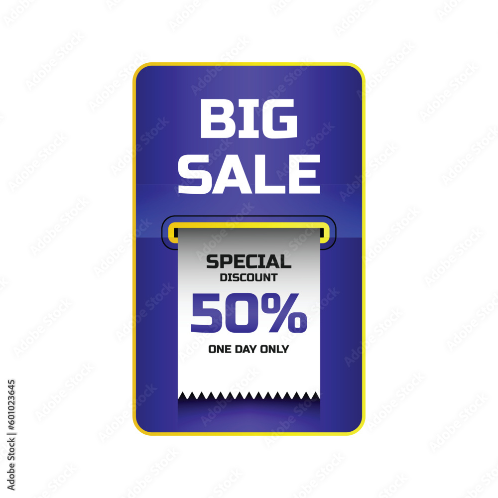 Modern selling label design vector Modern selling label design vector