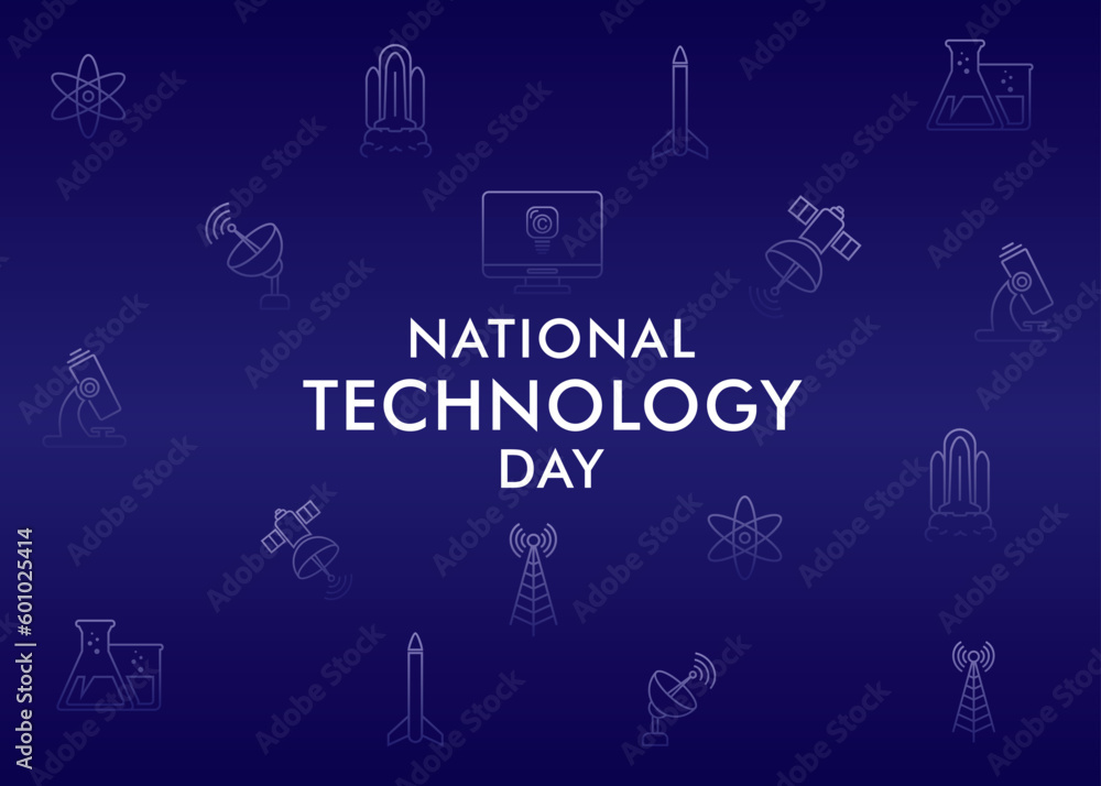 Poster for National Technology Day,