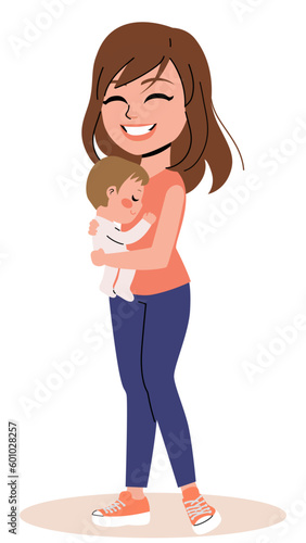Vector illustration of woma...