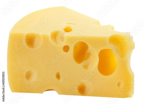 cheese, isolated on white background, full depth of field