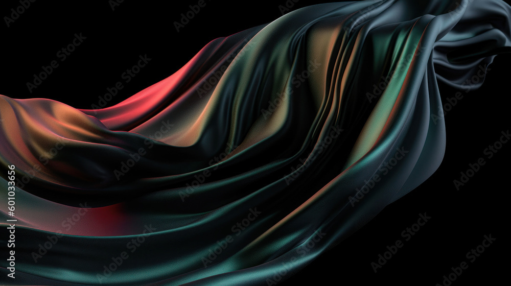 Fototapeta premium beautiful colors of fabric silk texture pattern