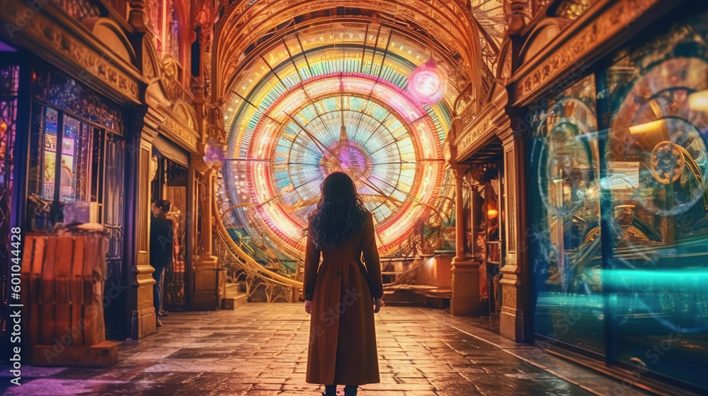 Fototapeta premium clouds, fantasy, landscape, nature, light, aurora, desktop, wallpaper, imagination, colorful, colors, background, fantasy, relax, beauty, carnival, fashion, eyes, model, color, paint, costume, make-up