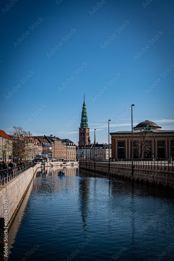 Naklejka premium A long the river