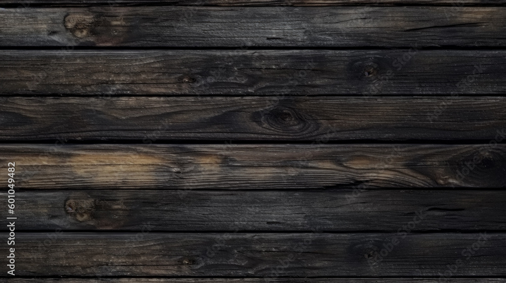 Obraz premium Flat Wooden Surface Top View Made Of Flat Boards Created By Artificial Intelligence For Decorative And Design Purposes