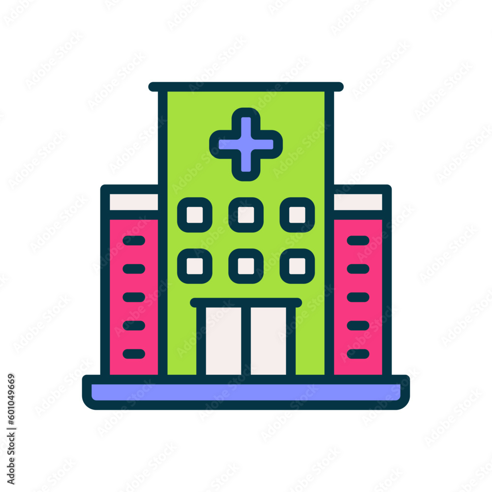 hospital icon for your website, mobile, presentation, and logo design. hospital icon for your website, mobile, presentation, and logo design.