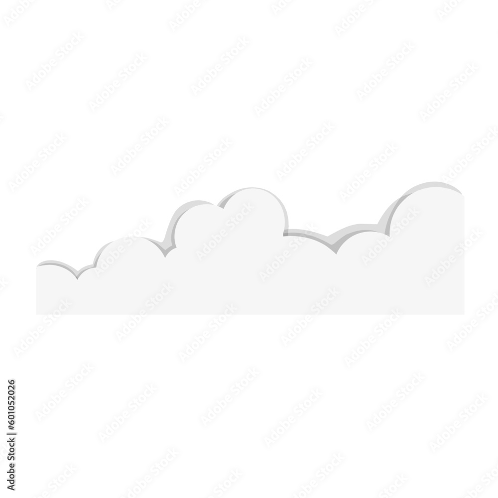 Cloud border with shadow , cute border Cloud border with shadow , cute border