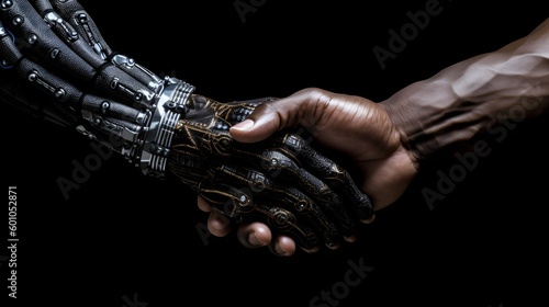 Partnership between Humans and Artificial Intelligence © Wizard