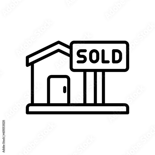 sold icon for your website, mobile, presentation, and logo design.