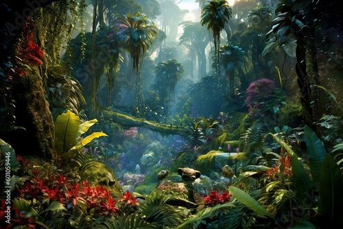 jungle landscape on planet pandora